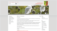 Desktop Screenshot of hemishofen.ch